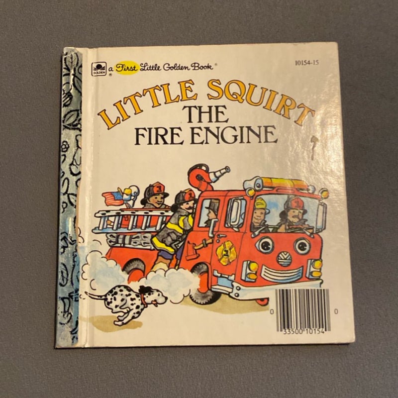 Little Squirt The Fire Engine (mini book)
