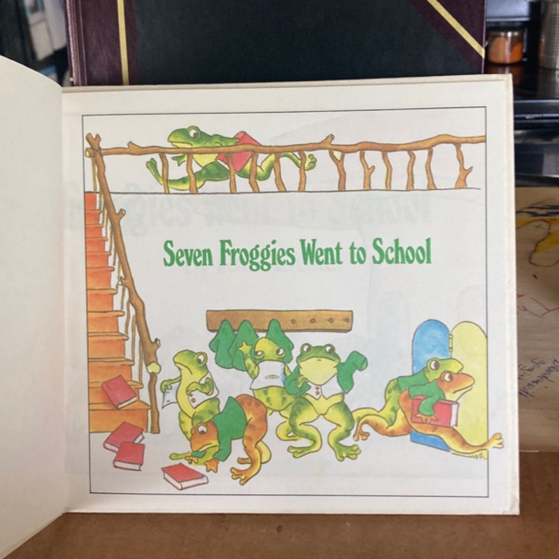 Seven Froggies Went to School (VINTAGE 1985))