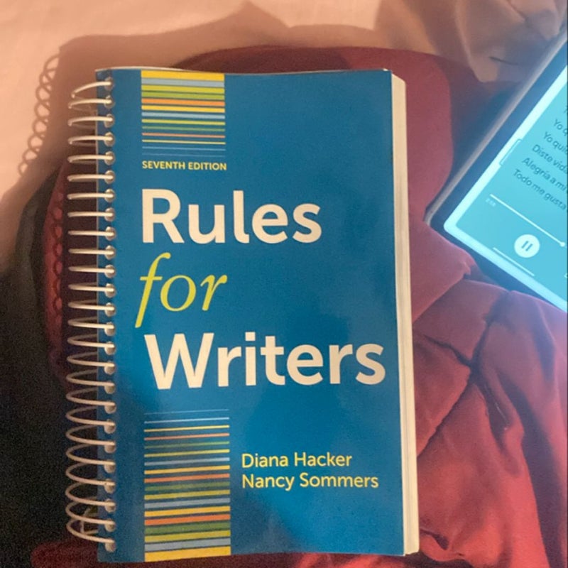 Rules for Writers