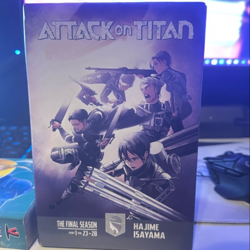 Attack on Titan the Final Season Part 1 Manga Box Set