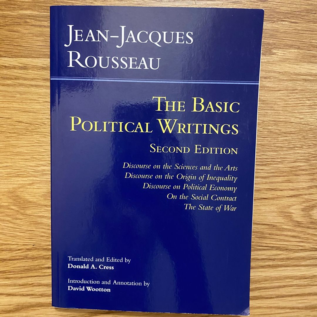 Rousseau: the Basic Political Writings