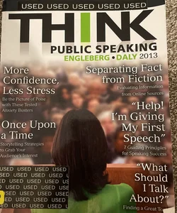 Think public speaking 