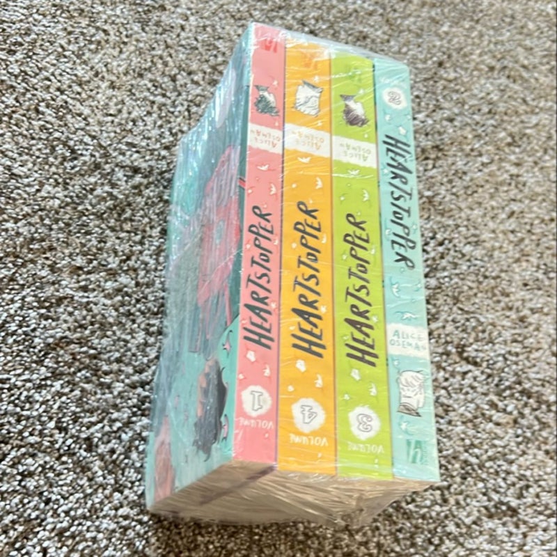 Heartstopper #1-4 Box Set