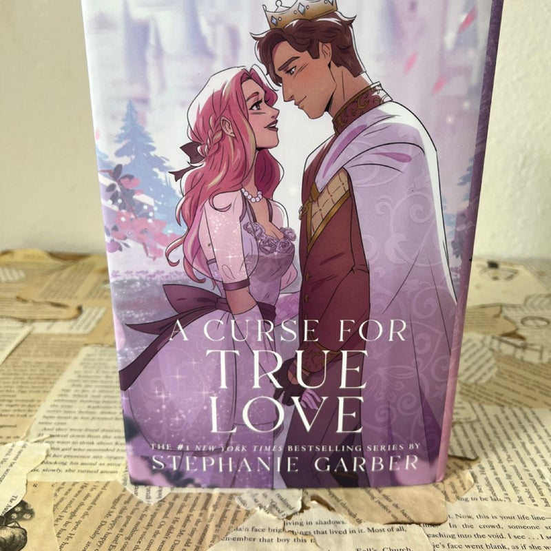 A curse for true love special edition dust jacket hardcover