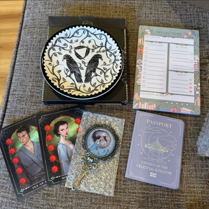 Fairyloot August 2024 Reflected Relms box