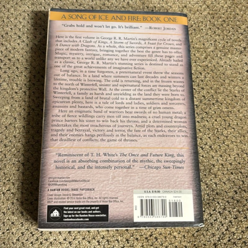 A Game of Thrones (HBO Tie-In Edition)