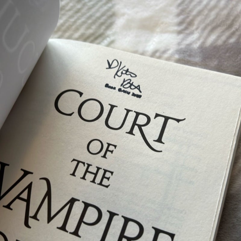 Court of the Vampire Queen SIGNED