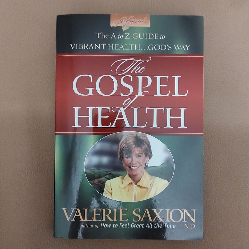 The Gospel of Health Book, Meal Planner, Healing Scripture CD