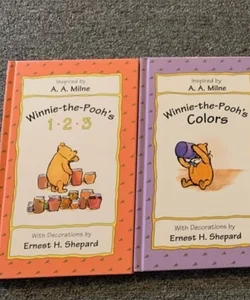 Winnie the Pooks learning books