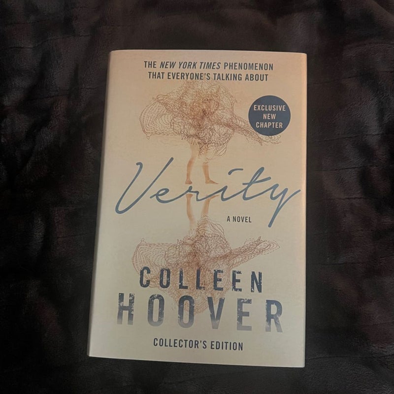 Verity by Colleen Hoover NEW Hardcover Special Edition 2022 (Collector's  Edition