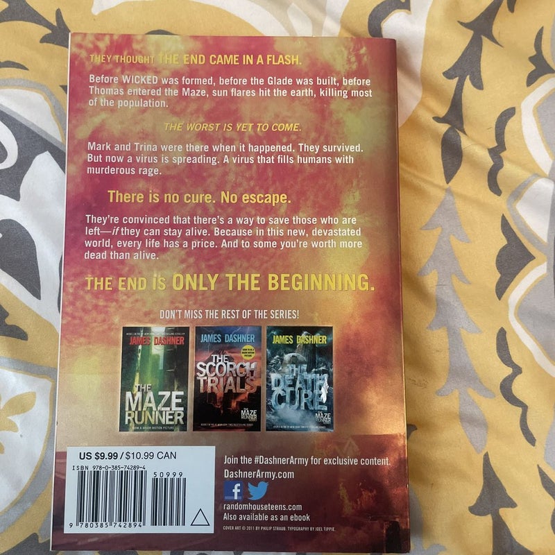 The Kill Order (Maze Runner, Book Four; Origin) by James Dashner