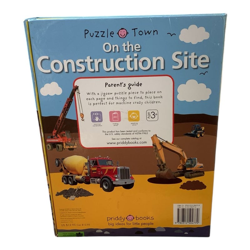 Puzzle Town on the Construction Site