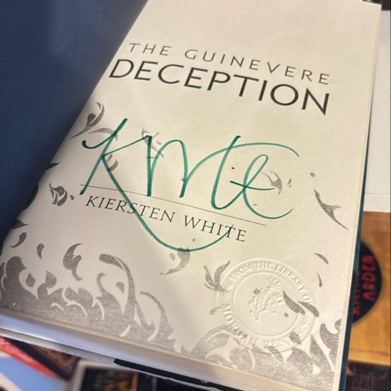 SIGNED The Guinevere Deception