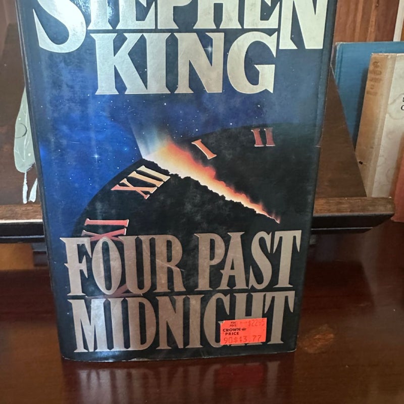 “Four Past Midnight" by Stephen King 1990, Hardcover book