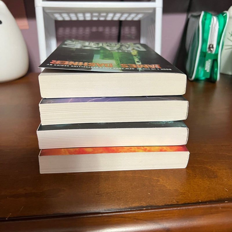 The Maze Runner Box Set Series (4-Books)
