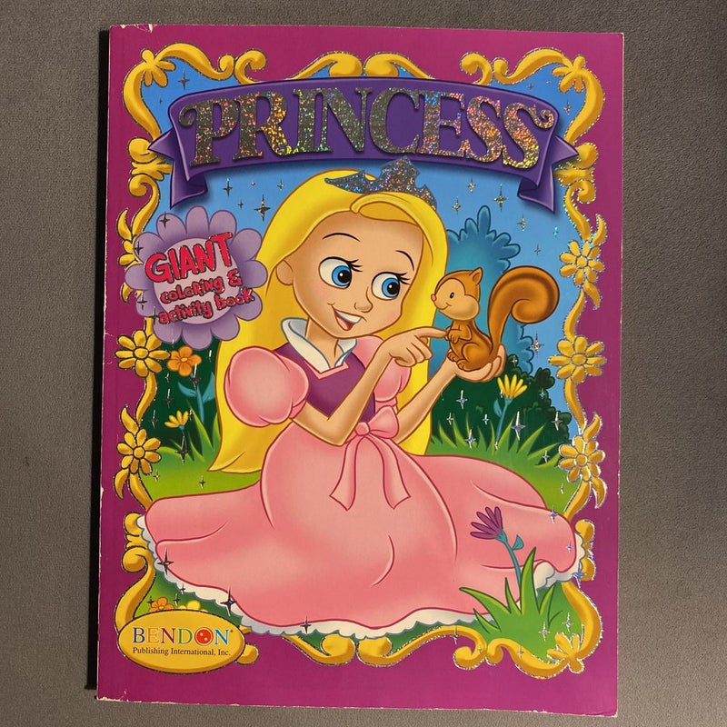 Princess Coloring Book by Bendon, Paperback