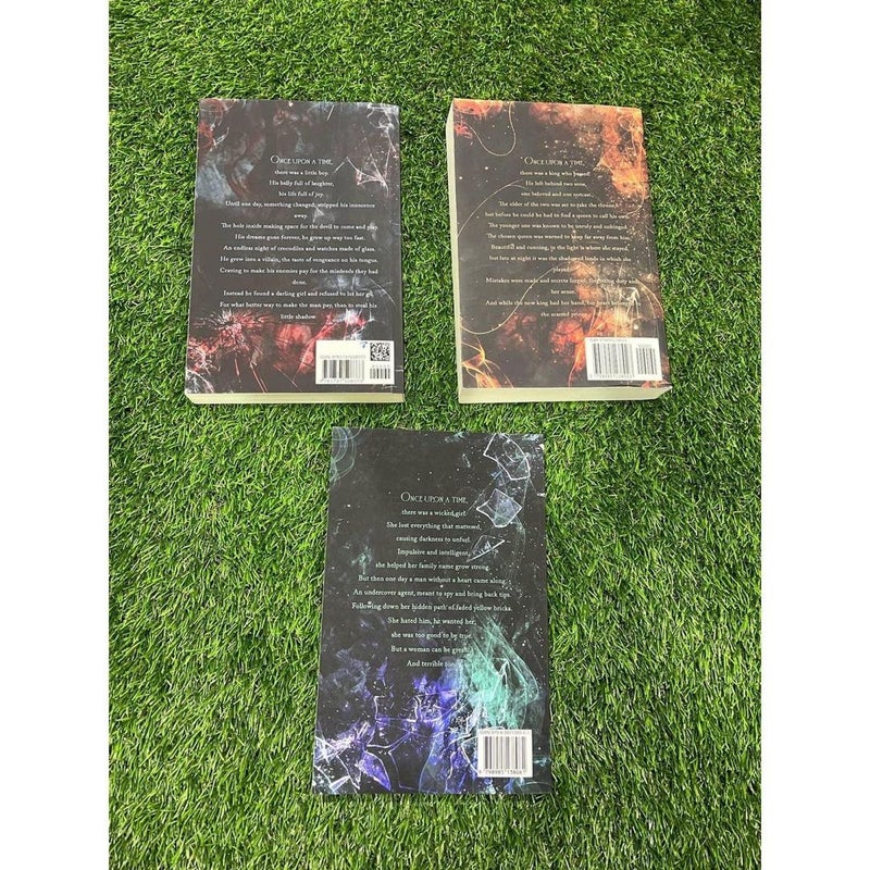 Out of print indie versions of the Never After series by Emily McIntire
