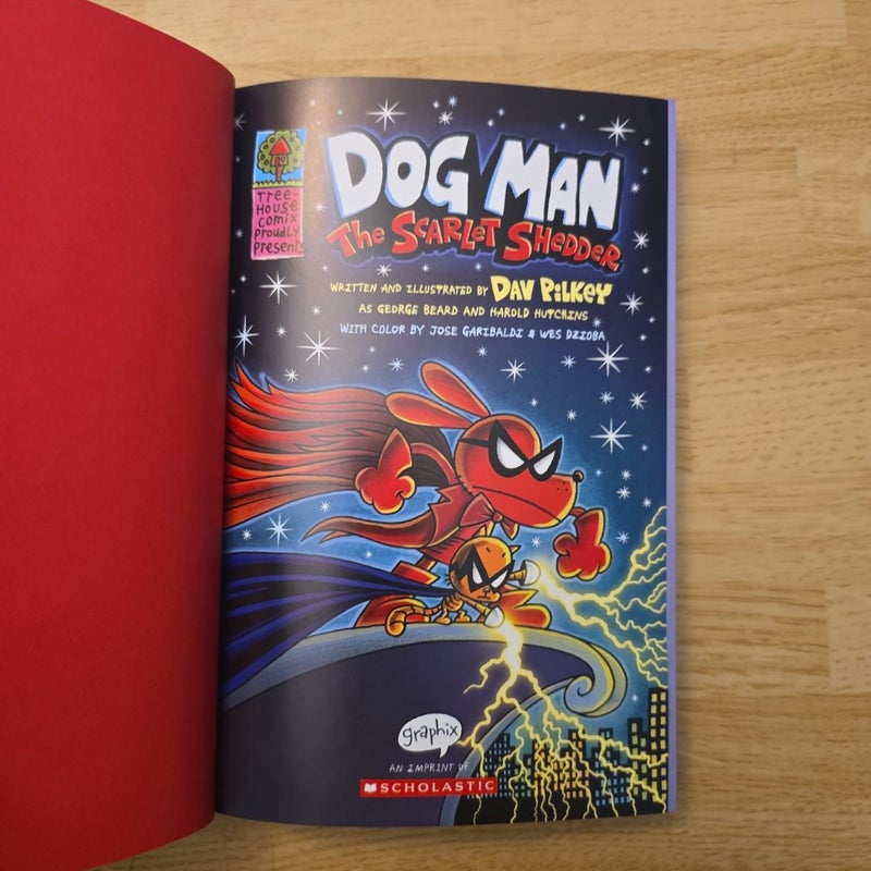 Dog Man: the Scarlet Shedder: a Graphic Novel