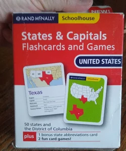 States & Capitals flashcards and games