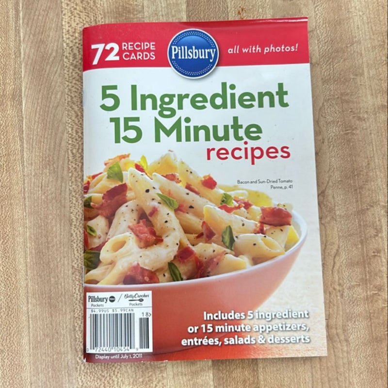 5 ingredient 15 minute recipes