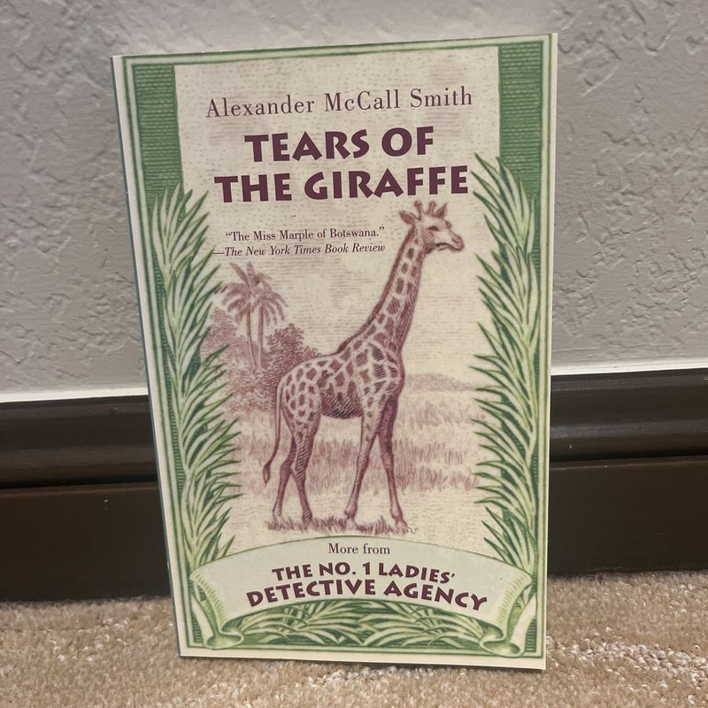 Tears of the Giraffe by Alexander McCall Smith Paperback Pangobooks