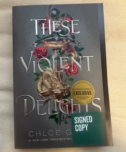 The violent delights signed special edition Chloe gong