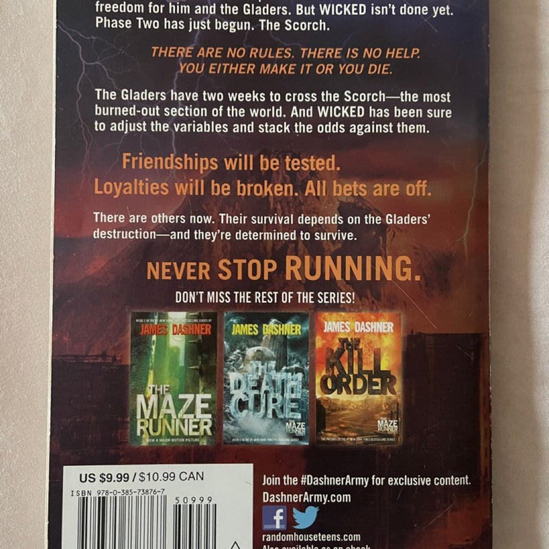 The Scorch Trials (Maze Runner, Book Two)