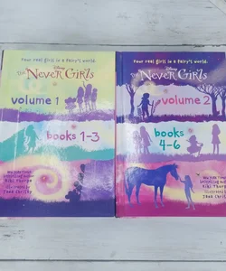 The Never Girls Volume 1 and 2 Books 1-3 and 4-6
