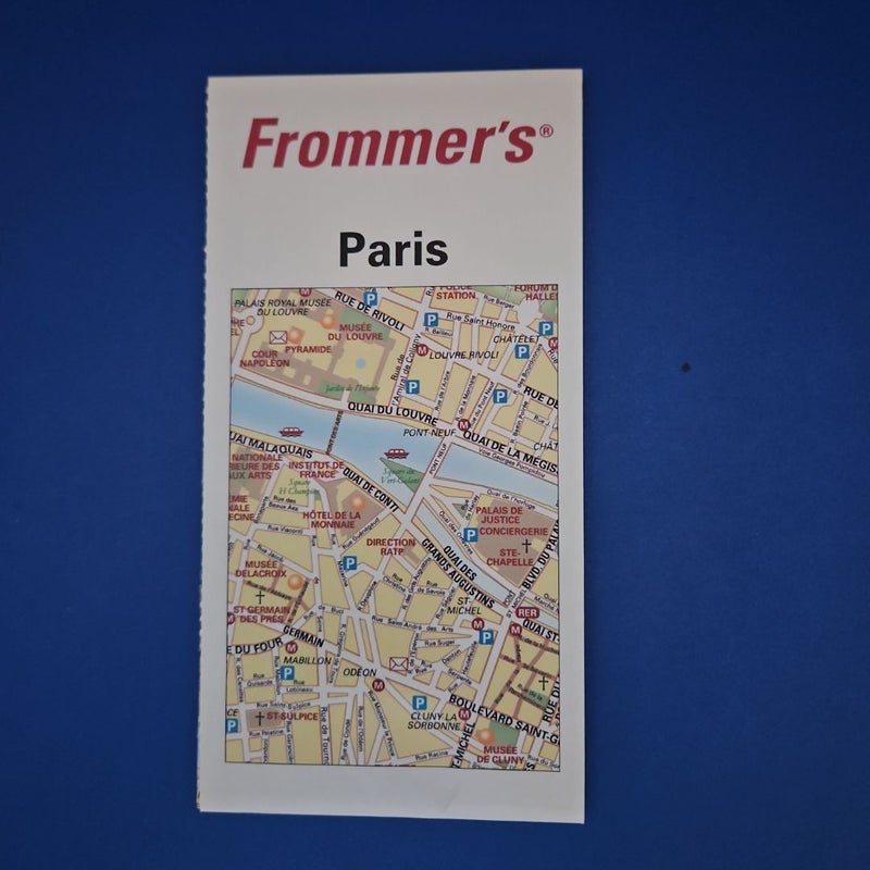 Frommer's City Map PARIS