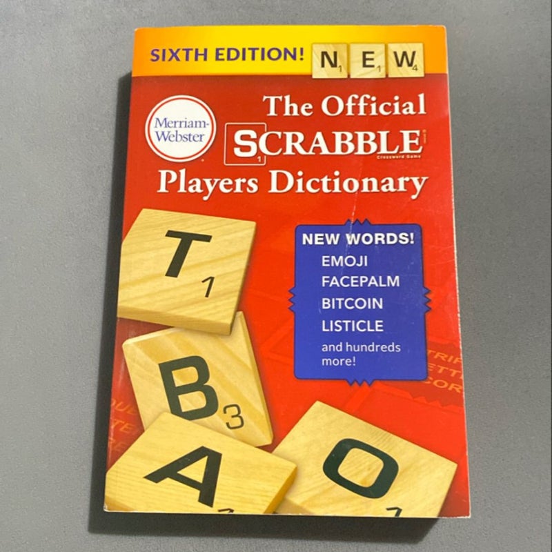 The Official Scrabble Players Dictionary, Sixth Edition