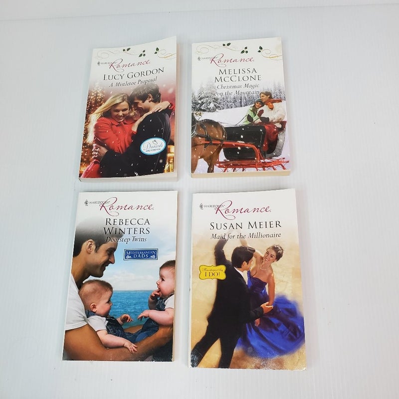 Harlequin Romance Mixed Lot of 10 - Aussie Outback, Princess, Brides, Holiday