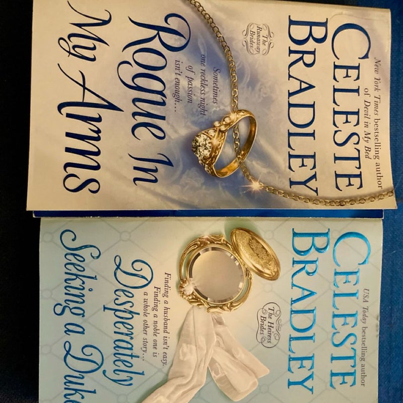 Two book bundle of Celeste Bradley 