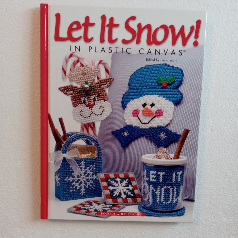 Let It Snow in Plastic Canvas