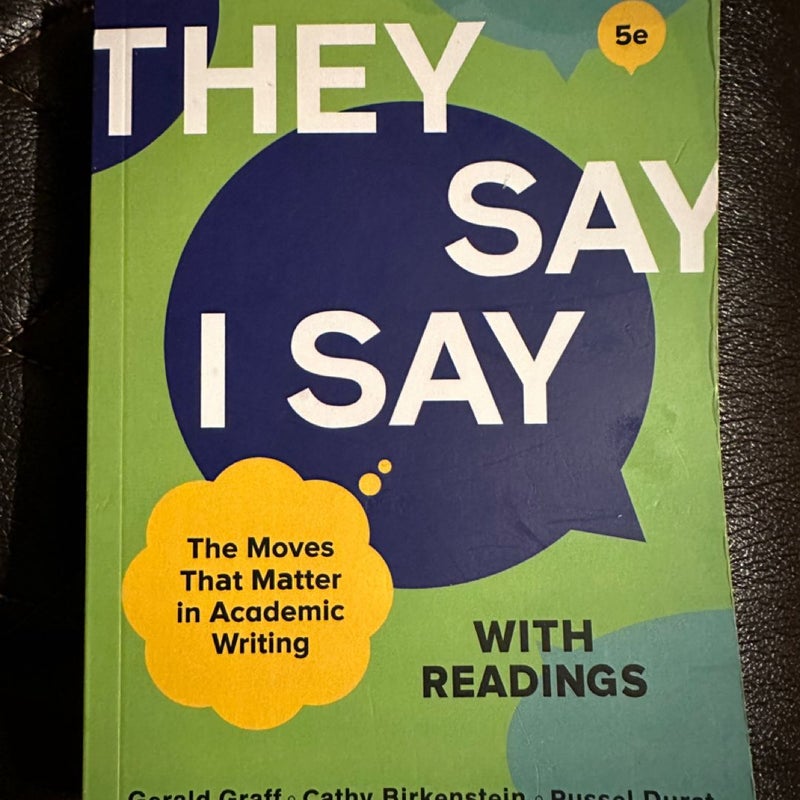 They Say / I Say with Readings