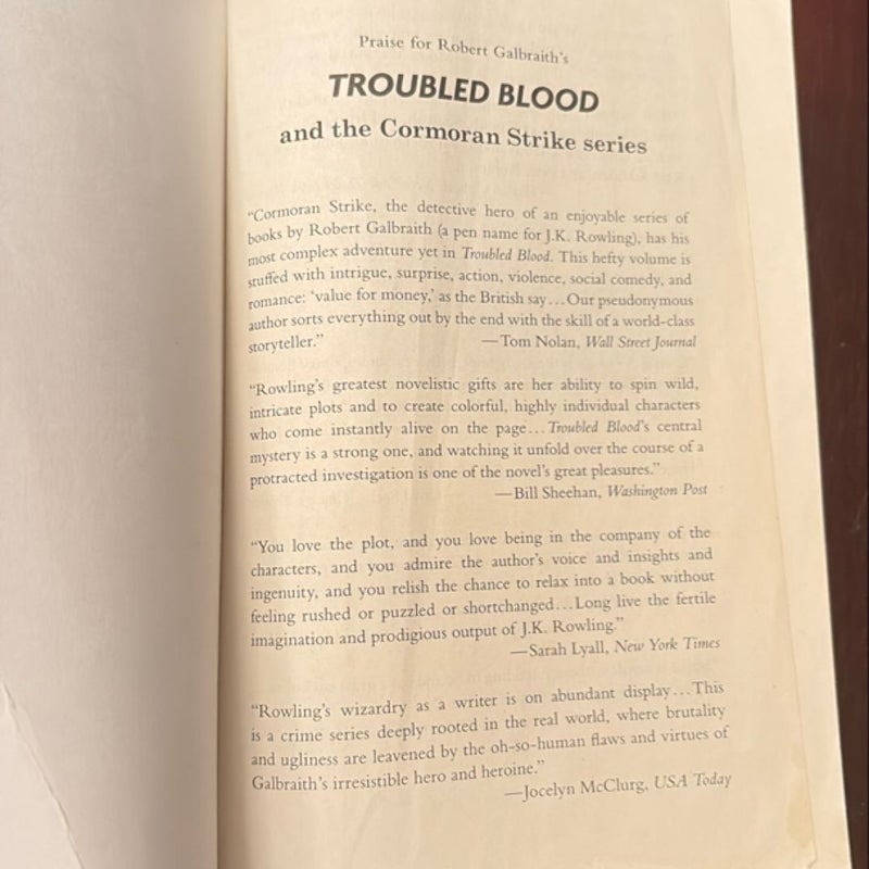 Troubled Blood