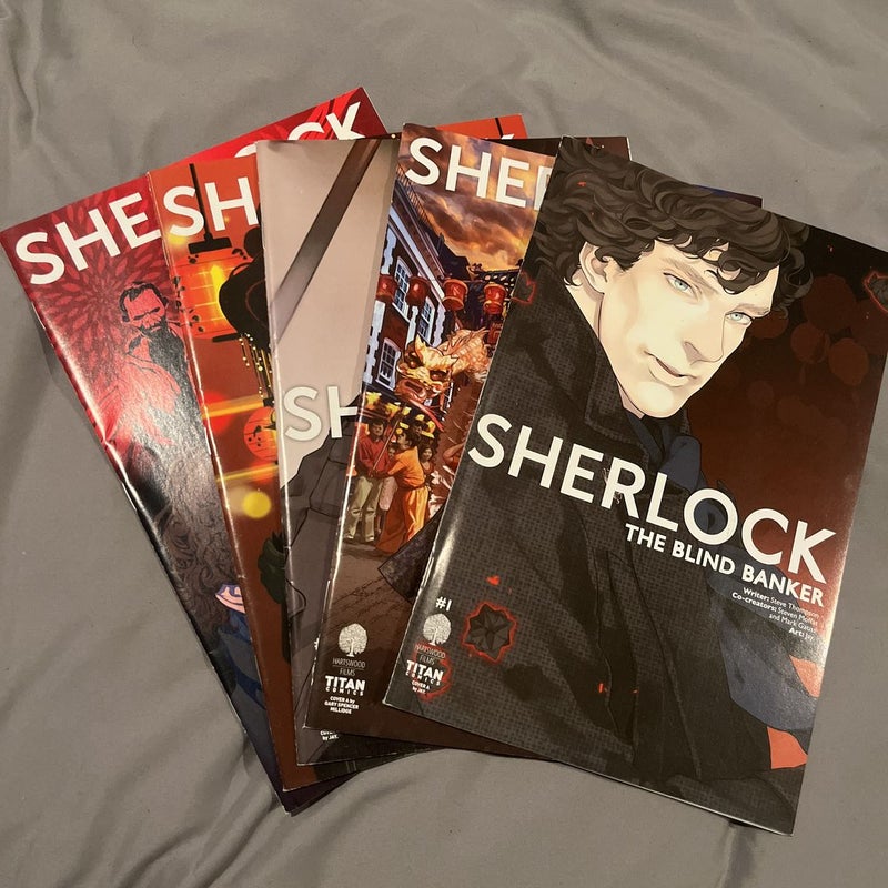 Sherlock: The Blind Banker vol 1,2,3,5,6