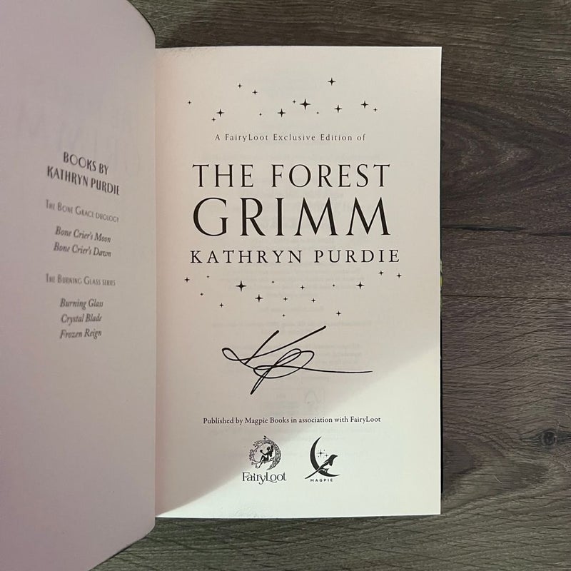 The Forest Grimm (signed Fairyloot edition)