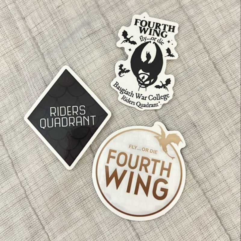 Fourth Wing - Sticker pack B