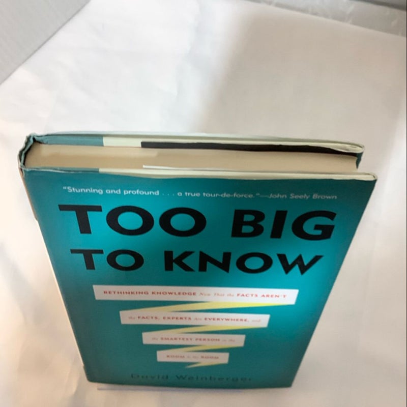 Too Big to Know