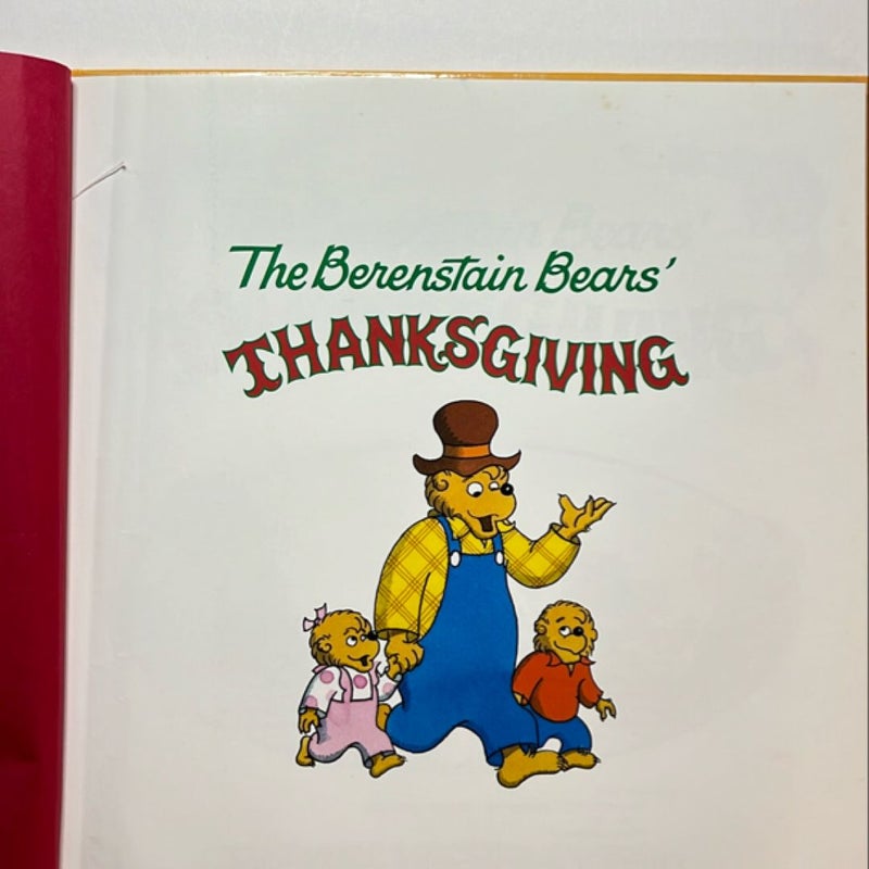 The Berenstain Bears' Thanksgiving