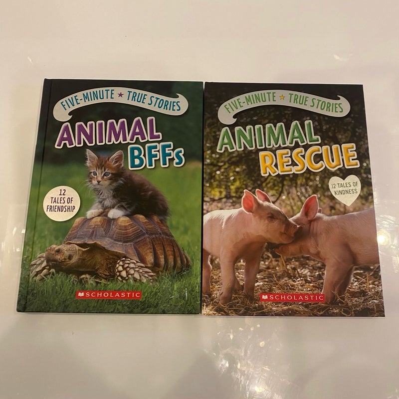 Bundle of 5 Kids’ Books About Animal Friendship Stories