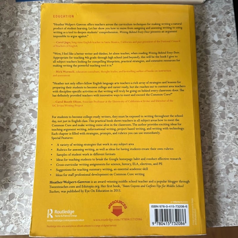 Writing Behind Every Door