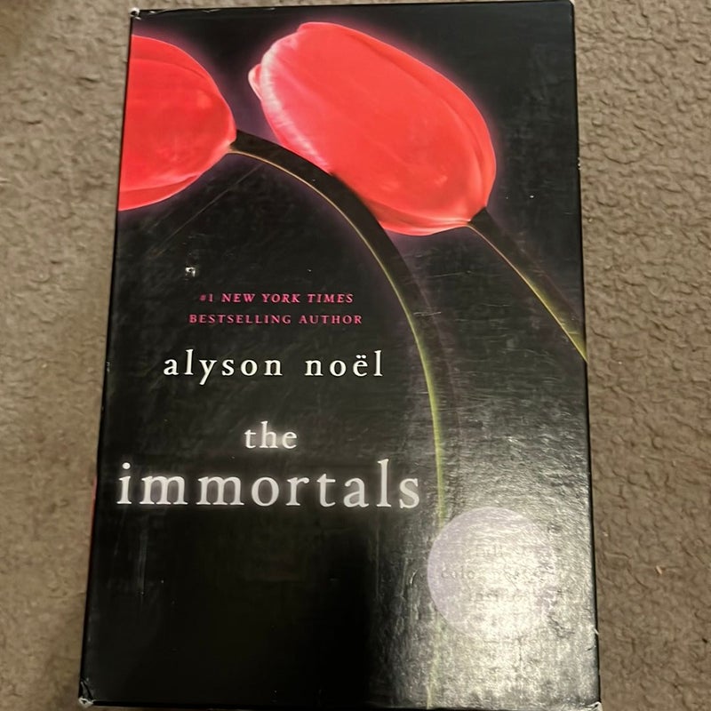 The Immortals (4 books and poster)