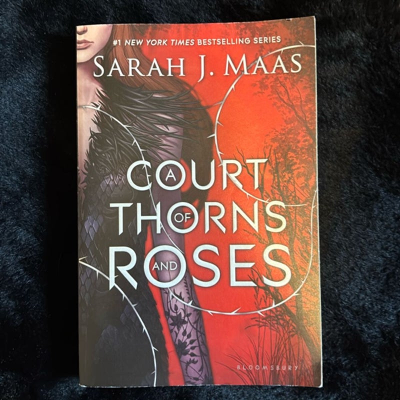 A Court of Thorns and Roses OUT OF PRINT PAPERBACK (READ DESCRIPTION)