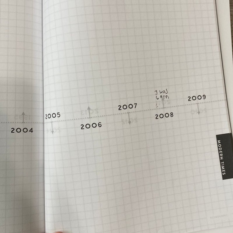 Two-History Timeline Notebook