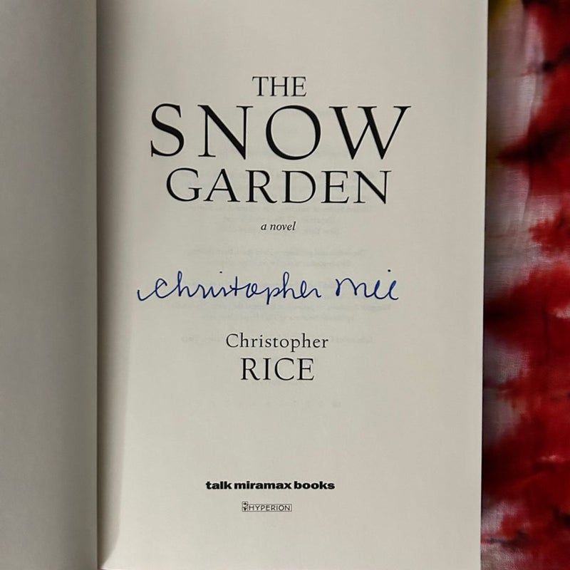 The Snow Garden (Signed)