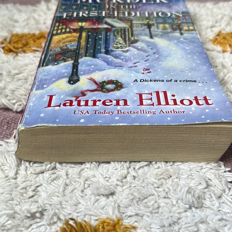 Murder in the First Edition: Elliott, Lauren: 9781496720214: Books 