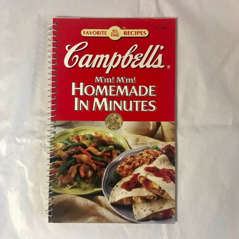 Campbell’s Favorite All Time Recipes and More Cookbook bundle of 8