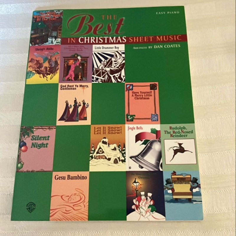 The Best in Christmas Sheet Music