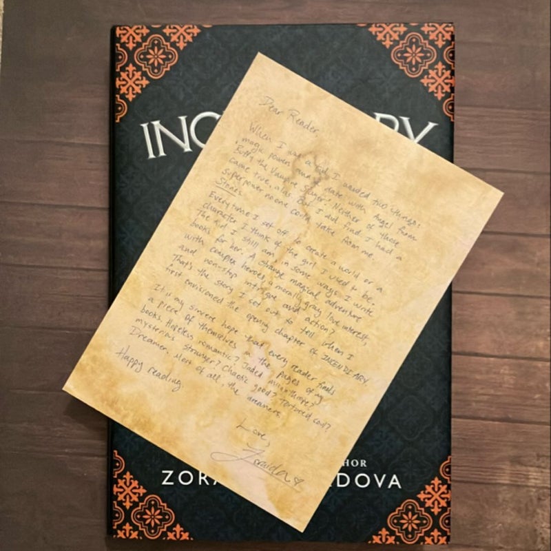 Incendiary *signed Owlcrate Edition*